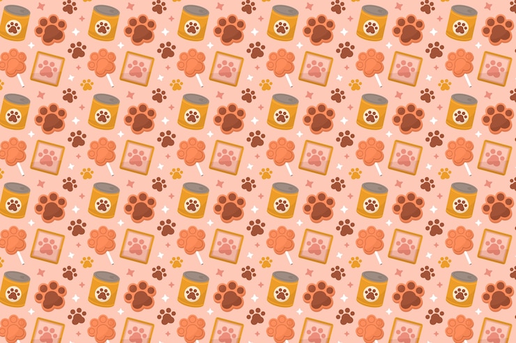 Vector gratuito diseño del patrón de las huellas de las patas