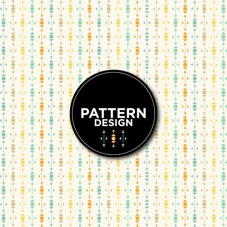 Vector gratuito diseño de patrón multicolor
