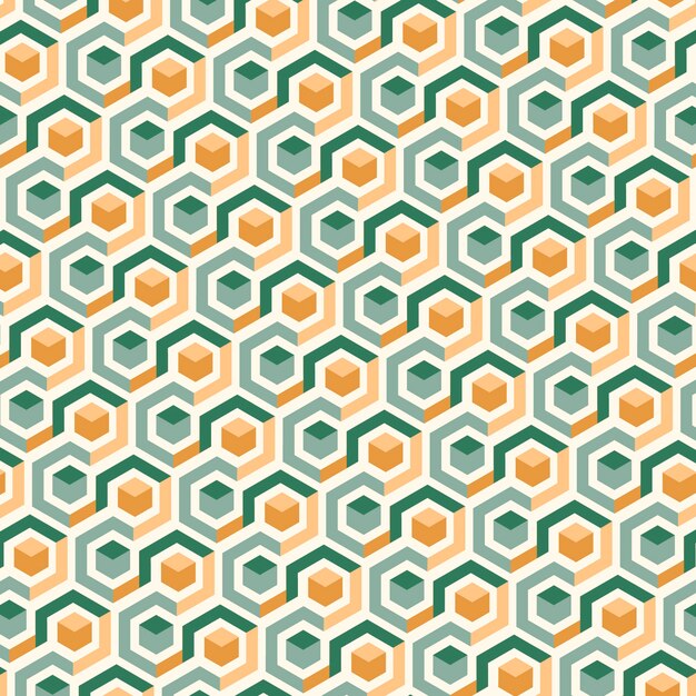 Diseño de patrón nórdico de diseño plano