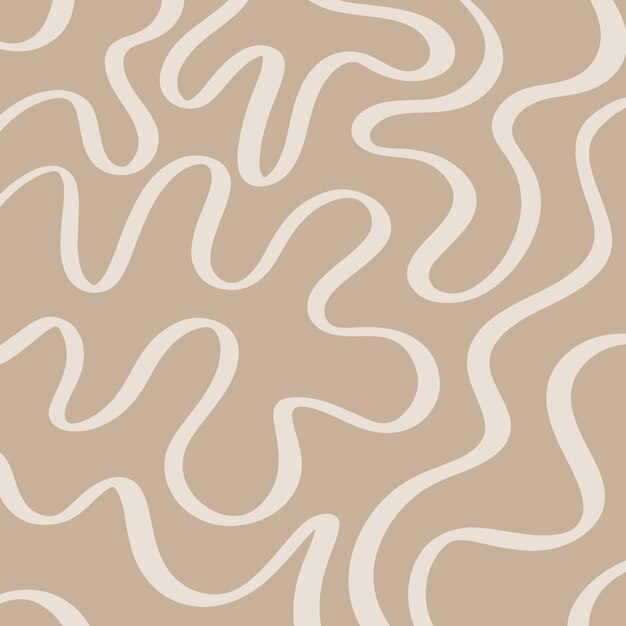 Diseño de patrón de remolino dibujado a mano de colores pastel