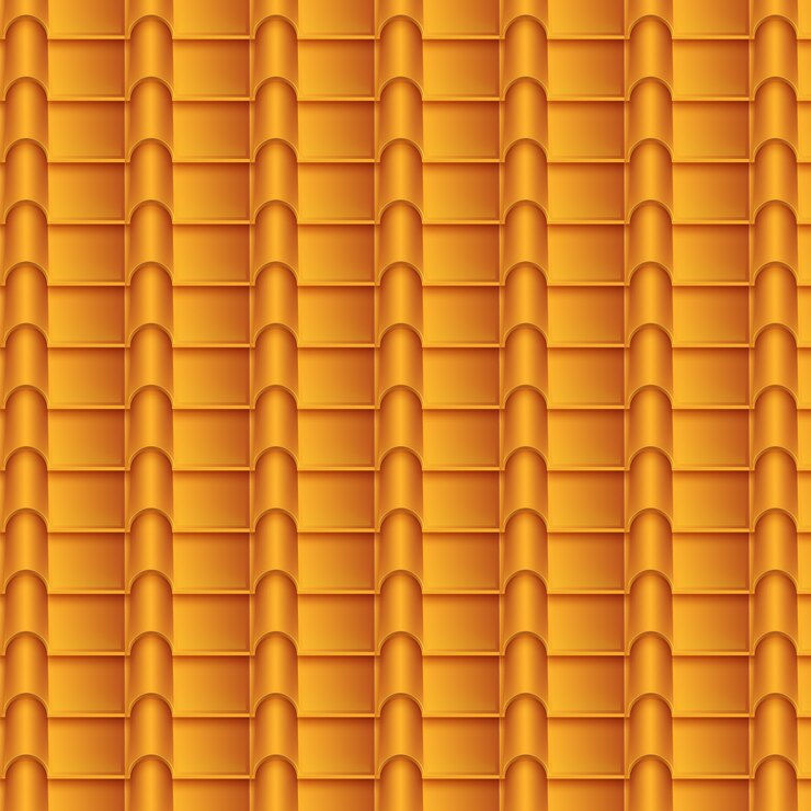 Vector gratuito diseño de patrón de teja de techo degradado