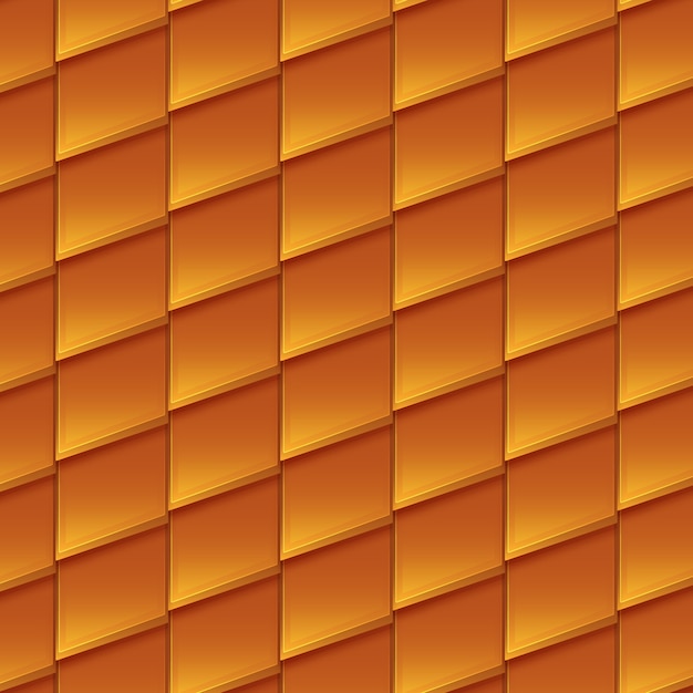 Diseño de patrón de teja de techo degradado