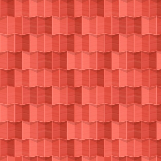 Diseño de patrón de teja de techo de diseño plano