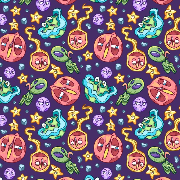 Diseño de patrón de universo