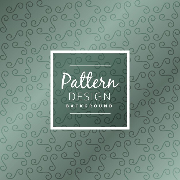 Diseño de patrón verde