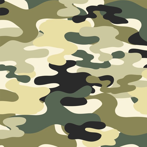 Diseño de patrones de camuflaje sin costuras