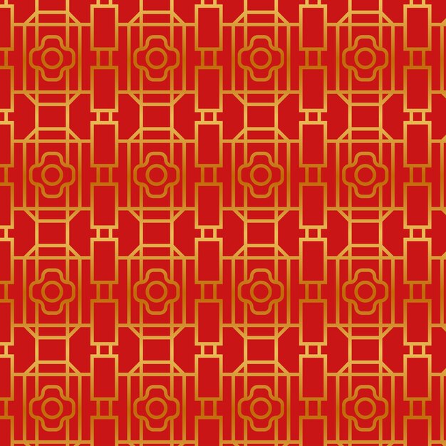 Diseño de patrones chinos en gradiente