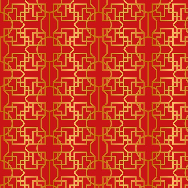 Diseño de patrones chinos en gradiente