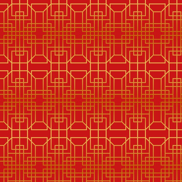 Diseño de patrones chinos en gradiente