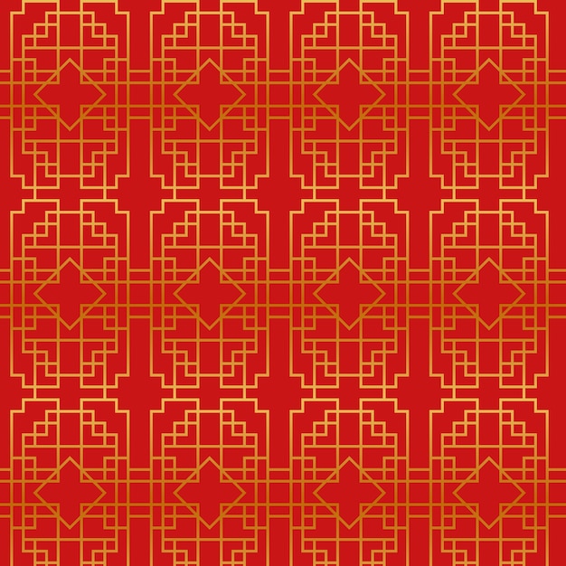 Diseño de patrones chinos en gradiente