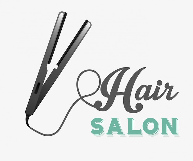 Vector gratuito diseño de peluquería
