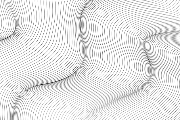 Diseño plano contorno abstracto de fondo