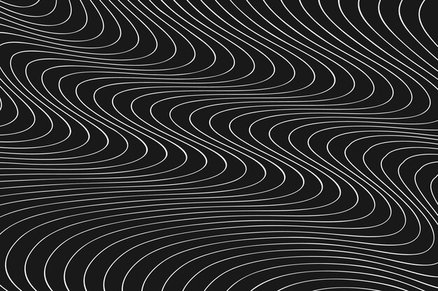 Diseño plano contorno abstracto de fondo