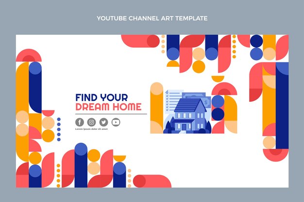 Diseño plano inmobiliaria canal de youtube arte.