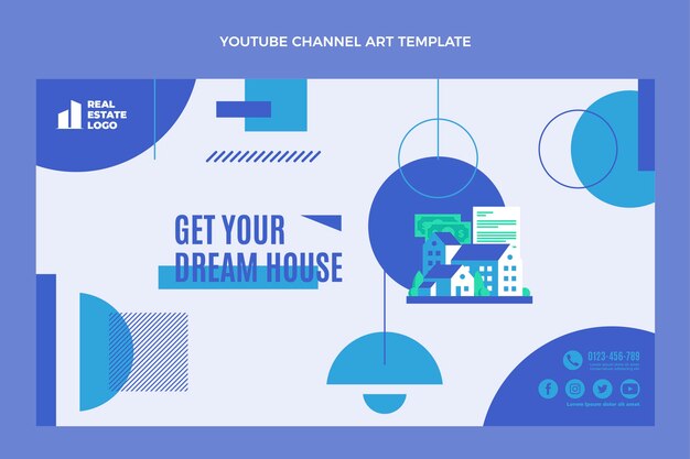 Diseño plano inmobiliaria canal de youtube arte.
