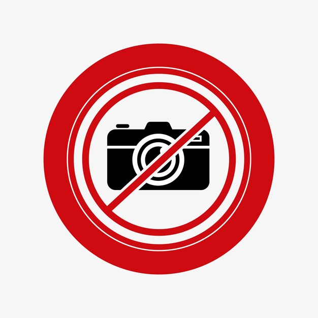 Diseño plano sin letrero de foto