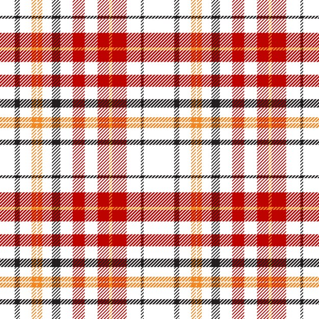 Diseño plano de patrón de cuadros navideños