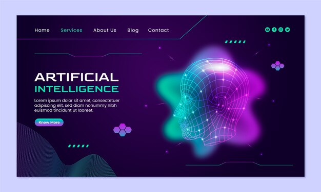 Diseño de plantilla de ai dibujado a mano