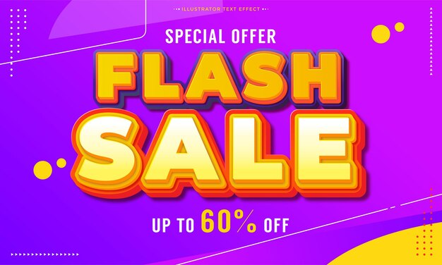 Diseño de plantilla de banner de venta flash