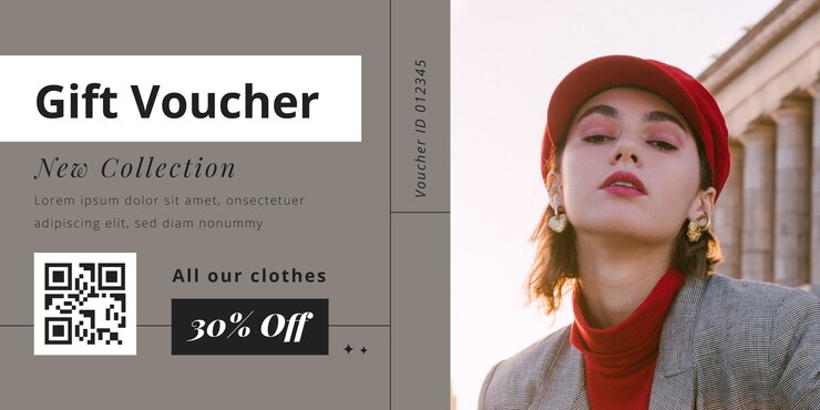 Vector gratuito diseño de plantilla de boutique de moda