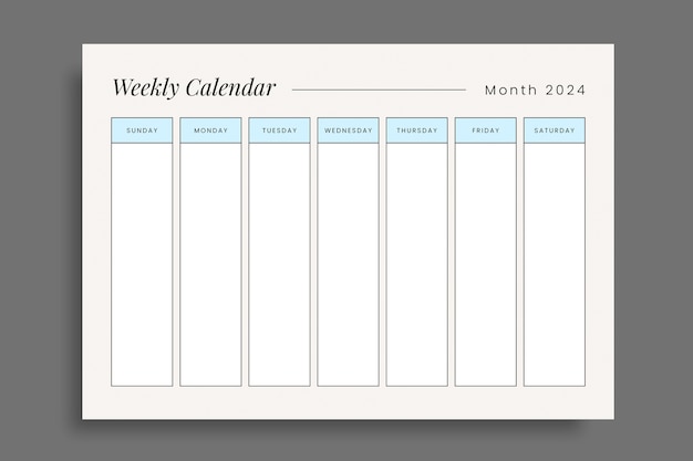 Vector gratuito diseño de la plantilla del calendario