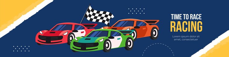 Vector gratuito diseño de plantilla de carreras