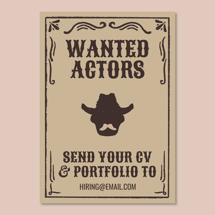 Vector gratuito diseño de plantilla de cartel deseado