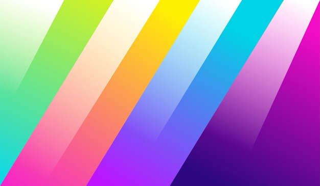 Diseño de plantilla colorido degradado de fondo