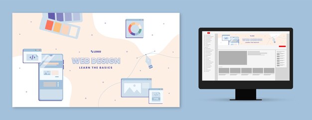 Diseño de plantilla de diseñador web