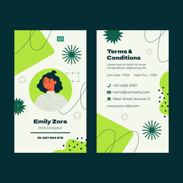 Diseño de plantilla de diseño web