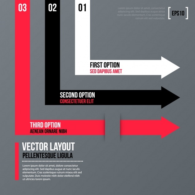 Vector gratuito diseño de plantilla de infografía