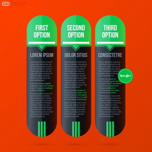 Diseño de plantilla de infografía