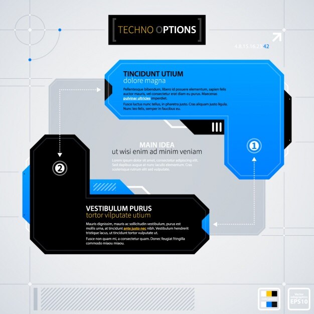 Diseño de plantilla de infografía