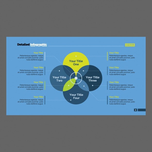 Diseño de plantilla de infografía