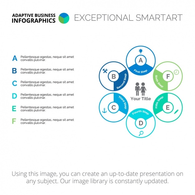 Diseño de plantilla de infografía