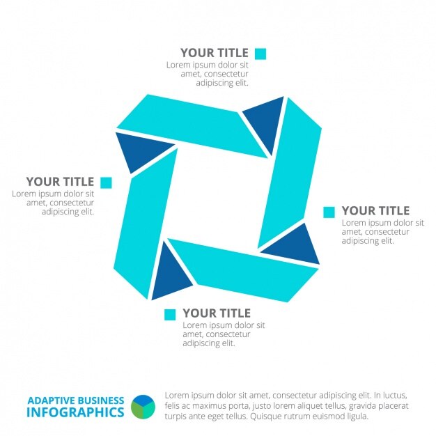 Vector gratuito diseño de plantilla de infografía