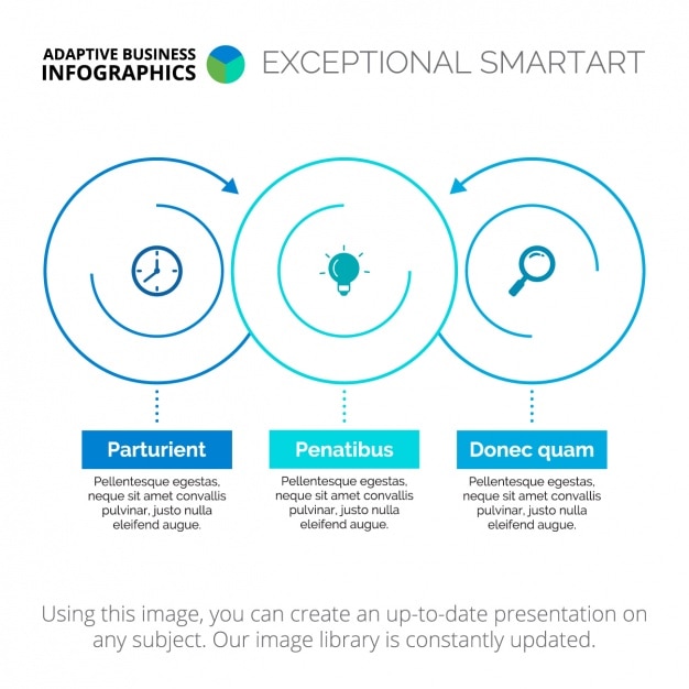 Diseño de plantilla de infografía