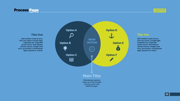 Diseño de plantilla de infografía