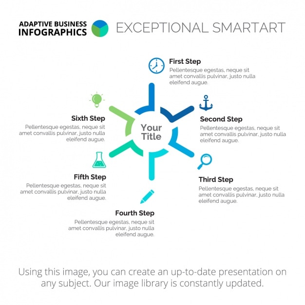 Diseño de plantilla de infografía