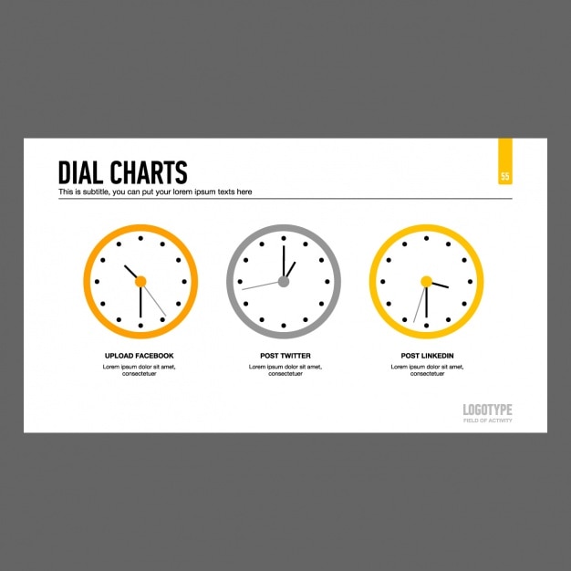 Diseño de plantilla de infografía