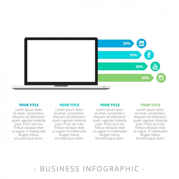 Diseño de plantilla de infografía