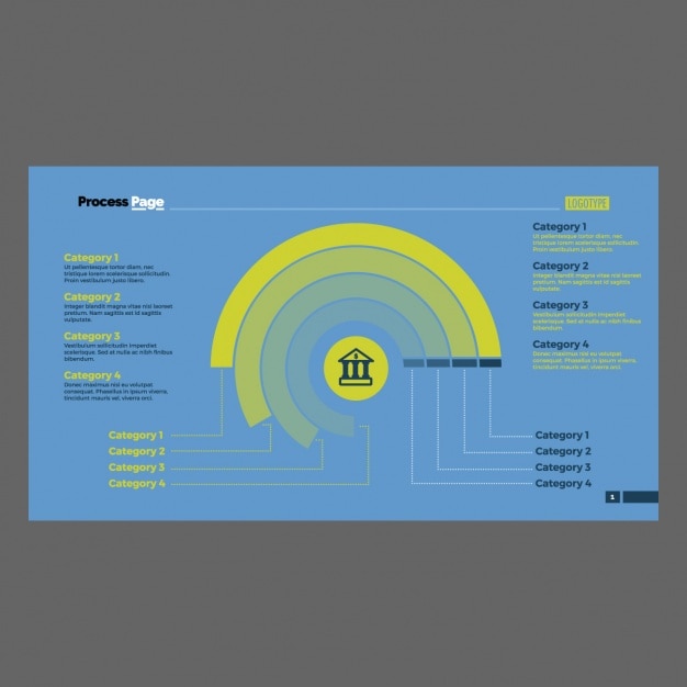 Vector gratuito diseño de plantilla de infografía