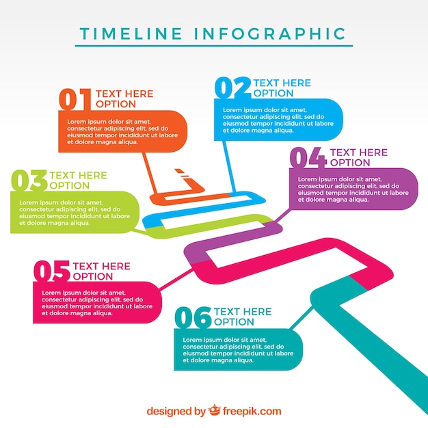 Diseño de plantilla de infografía