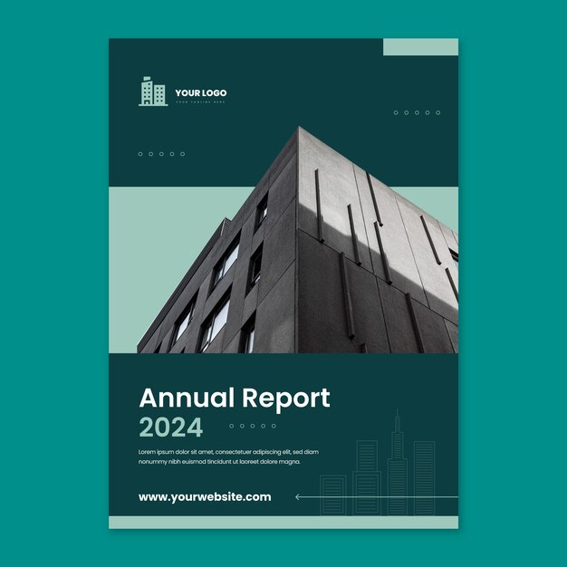 Diseño de la plantilla del informe anual sobre bienes inmuebles