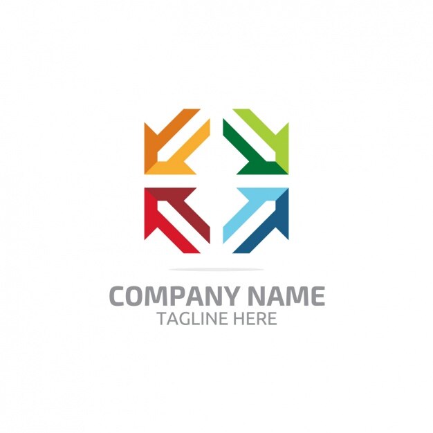 Diseño de plantilla de logo a color