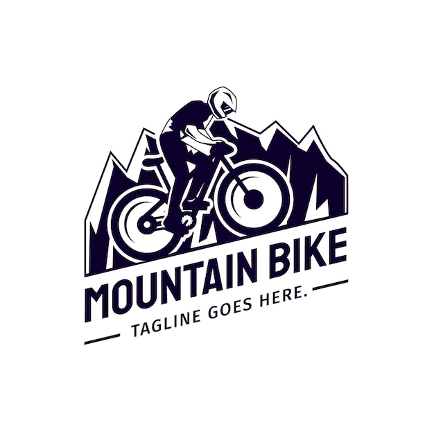 Diseño de plantilla de logotipo de bicicleta