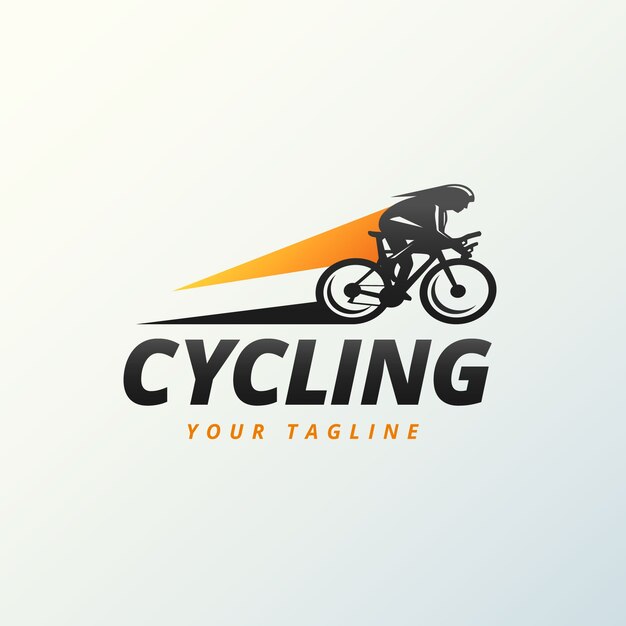 Diseño de plantilla de logotipo de bicicleta