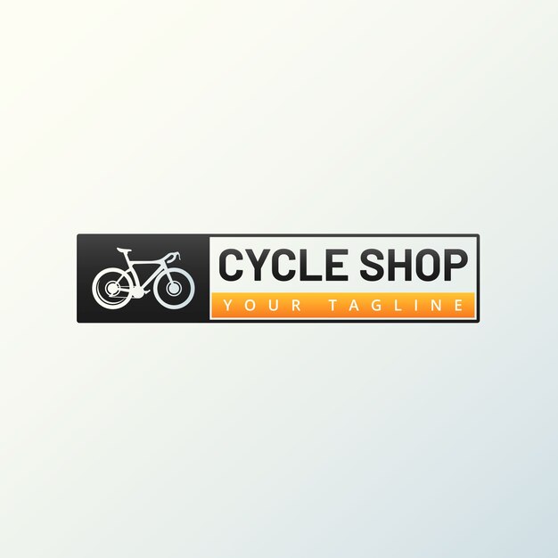 Diseño de plantilla de logotipo de bicicleta