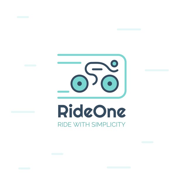 Diseño de plantilla de logotipo de bicicleta