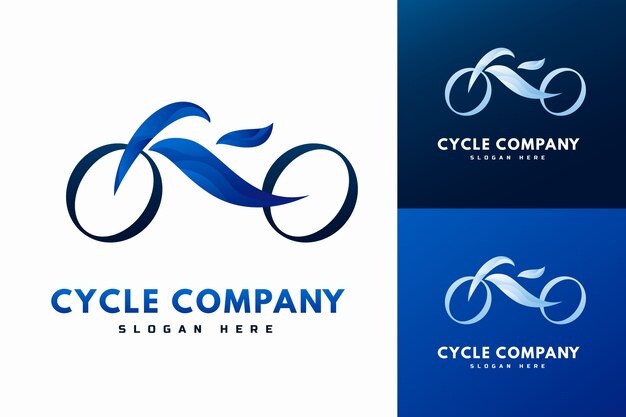 Diseño de plantilla de logotipo de bicicleta